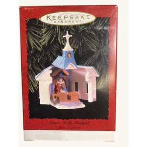 Hallmark Come All Ye Faithful collector's Choice 1996 Hallmark ornament
